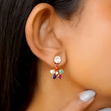 Camellia Polki Diamond Earrings