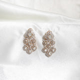 Sundown Flora Polki Diamond Earrings