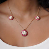 Polki Bloom Necklace