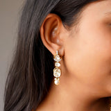 Pearl & Grace Diamond  Polki Earrings