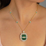 Imperial Emerald Pendant