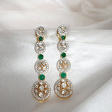 Endless Dazzle Polki  Diamond Earrings