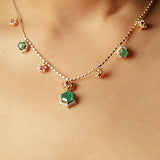 The Garden of Emeralds Necklace