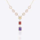 Prismatic Polki Necklace