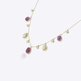 Rosa Blanco Polki Diamond Necklace