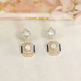 Midnight Deco Earrings