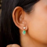 Inès Polki Diamond Drop Earrings