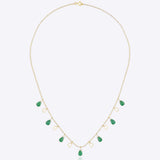 Emerald Dreams Polki Diamond Necklace