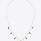Emerald Dreams Polki Diamond Necklace