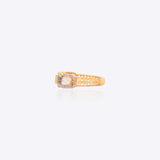 Blueberry Polki Ring