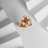 Crowned Petal Ring