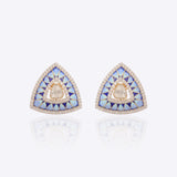 Ocean Prism Stud Earrings
