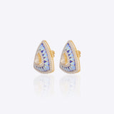 Ocean Prism Stud Earrings