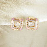 Blush Éclat Stud Earrings