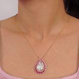 Rosemist Halo Pendant