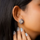Bling Capsules Polki Diamond Earrings