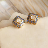 Bling Capsules Polki Diamond Earrings