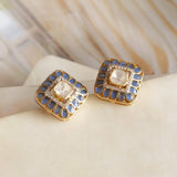 Bling Capsules Polki Diamond Earrings