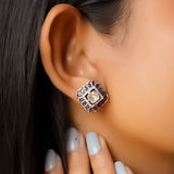 Bling Capsules Polki Diamond Earrings