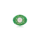 Diamond Dream Emerald Ring