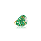 Diamond Dream Emerald Ring