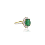 Victoria's Emerald Embrace Ring