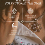 Polki Stories fine jewellery backed by certification, heritage and lifetime exchange.