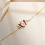 Lily Polki Diamond Bracelet
