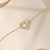 Heart it Polki Diamond Bracelet