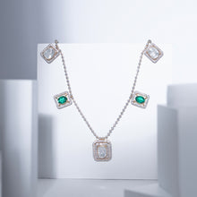Load image into Gallery viewer, Polki Emerald Harmony Pendant
