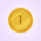 1 Gm Gold Coin 24Kt