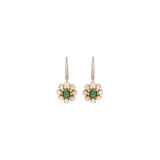 Kerstin earrings worn for ethereal evening look with radiant polki touch.