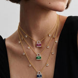 Lock & Luster Polki Diamond Necklace