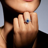 Sapphire Serenity Ring