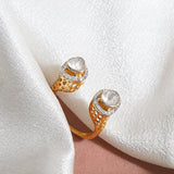 Twin Sparkle Ring