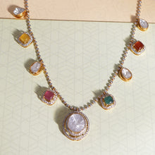 Load image into Gallery viewer, Candescent Diamond Polki Necklace
