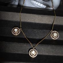 Load image into Gallery viewer, Trio Minimal Diamond Polki Necklace
