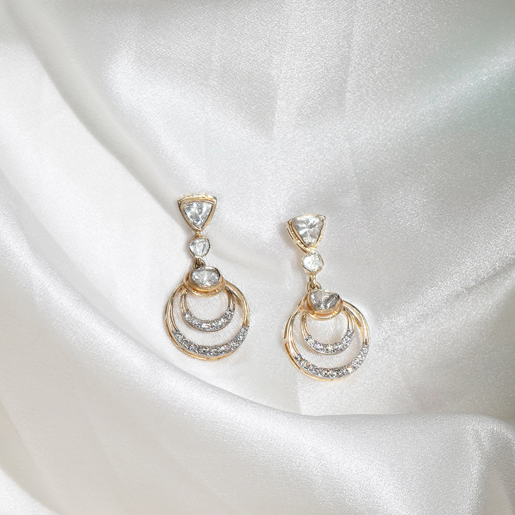 Rococo Diamond Drop Earrings