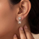 Timeless Confidence Diamond Drop Earrings