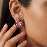 Emrys Diamond Polki Earrings