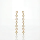 Celeste Strings Polki Earrings