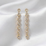 Celeste Strings Polki Earrings