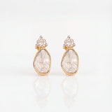 Magnolia Polki Diamond Earrings