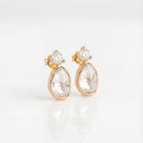 Magnolia Polki Diamond Earrings