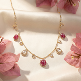 Rosa Blanco Polki Diamond Necklace
