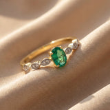 Emerald Radiance Ring