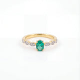 Emerald Radiance Ring