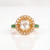 Sunburst Polki Ring