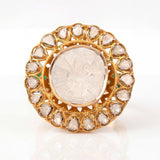 Sunburst Polki Ring