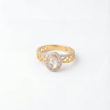 Polki Moonlit Ring